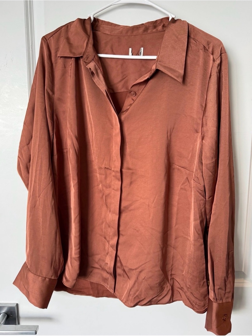 Women’s Silk Button Down Blouse